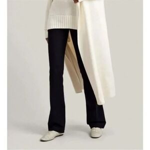 Joseph Black Straight-Leg Trousers